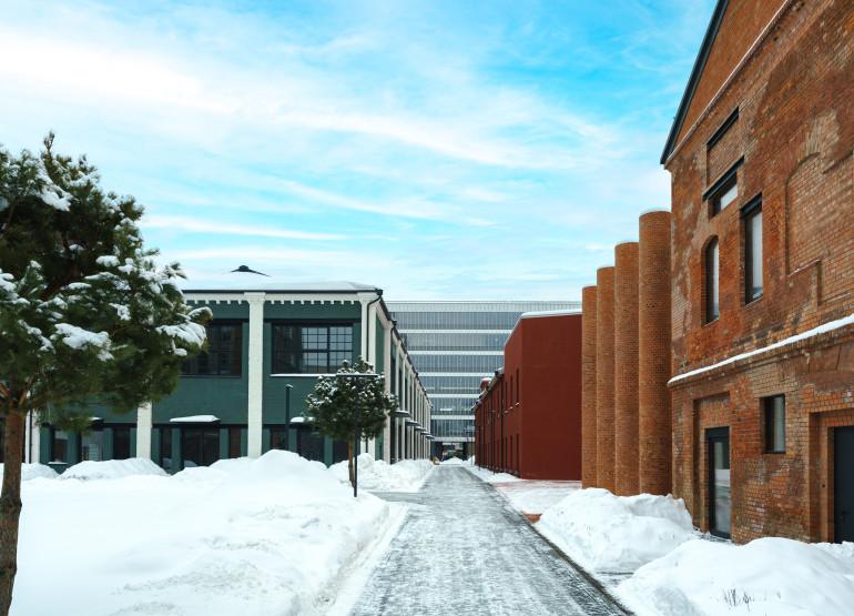 Культурно-деловой квартал Lucky: Вид территории