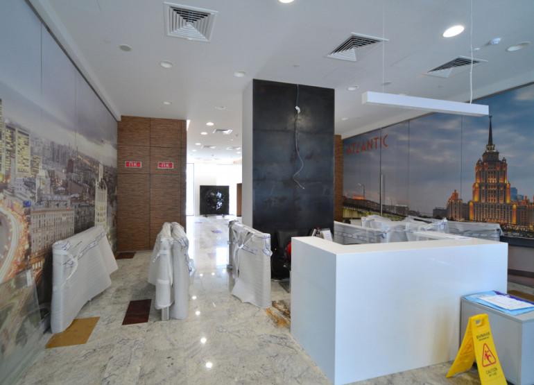 Атлантик: Вид главного ресепшен здания